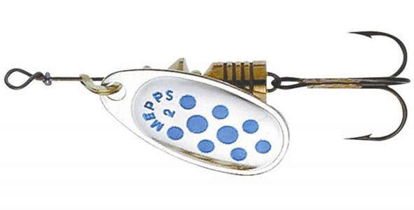 You added <b><u>Mepps Comet Silver & Blue Dot Spinners</u></b> to your cart.