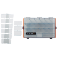 Savage Gear WP Lurebox 6B Smoke - Fishing Tackle Storage