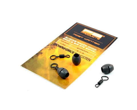 PB Products Downforce Tungsten Naked Chod Bead & Swivel