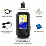 Garmin STRIKER Plus 4 GPS Fishfinder & Dual Beam Transducer