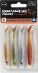 Savage Gear Slender Scoop Shad Mix - Predator Lures