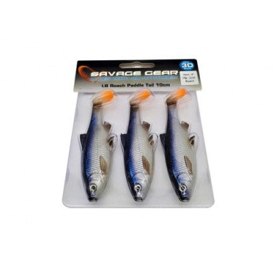 Savage Gear LB Roach Paddle tail Multipack