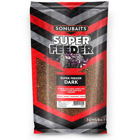 Sonubaits Super Feeder Dark Groundbait 2kg