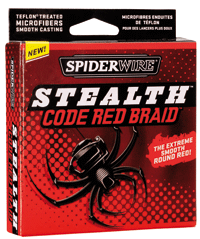 You added <b><u>Spiderwire Stealth Code Red 300yds</u></b> to your cart.