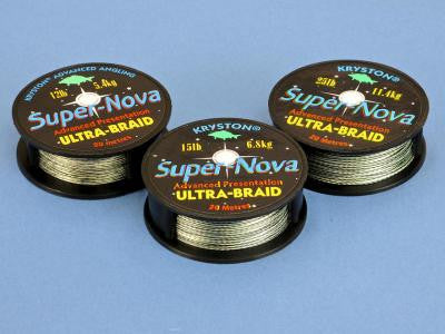 Kryston Super-Nova Ultra Supple Camouflage Braid Hooklength